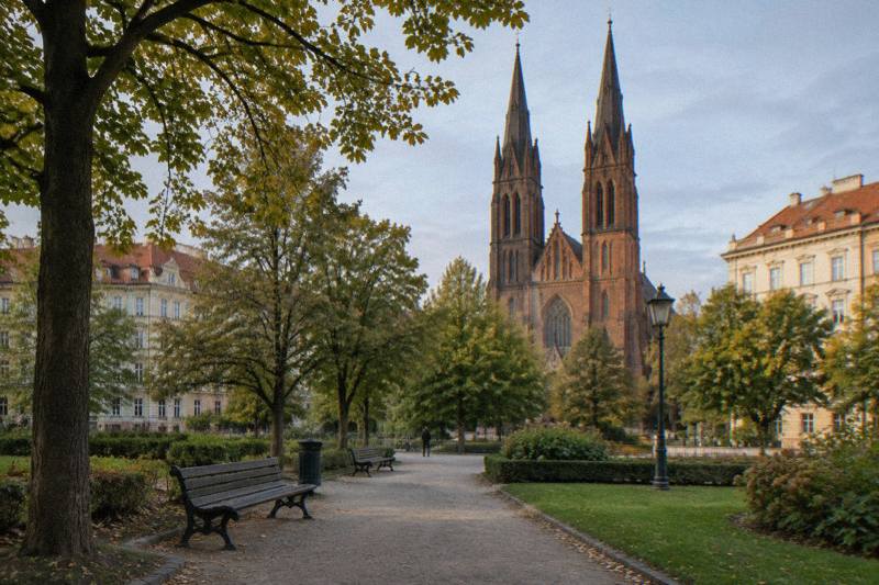 Operation Anthropoid, New Town
